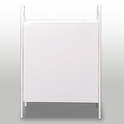 Rounded tube A-frame sign stand