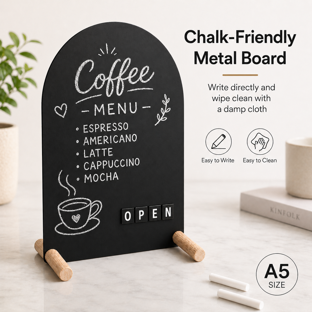JUSTRIAL counter and menu display
