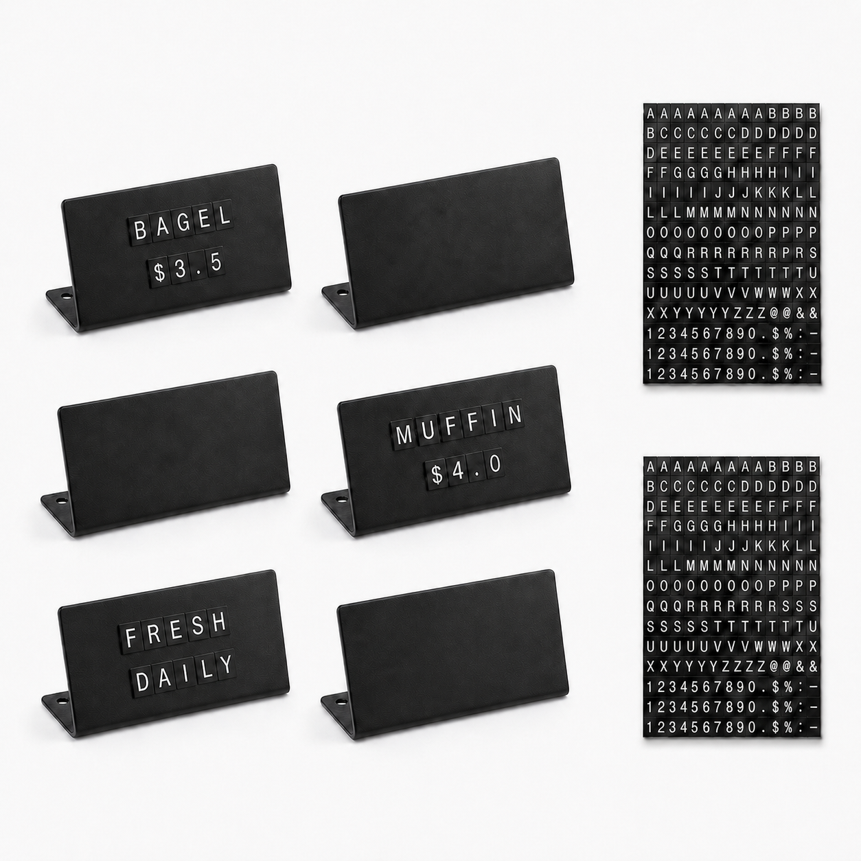 Mini Magnetic Letter Display Signs